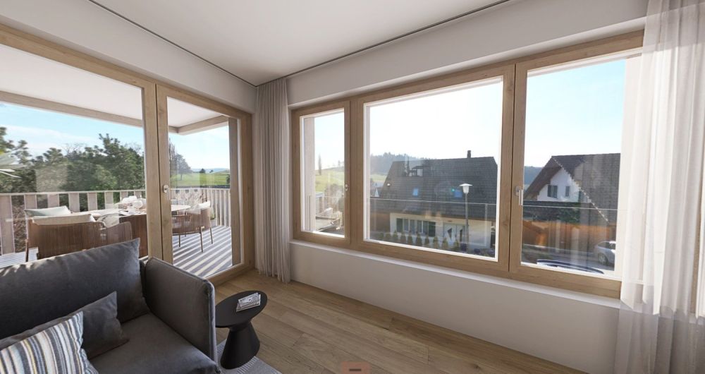 (Reserviert) Maisonettewohnung mit weitläufigem Panorama - Bild 3