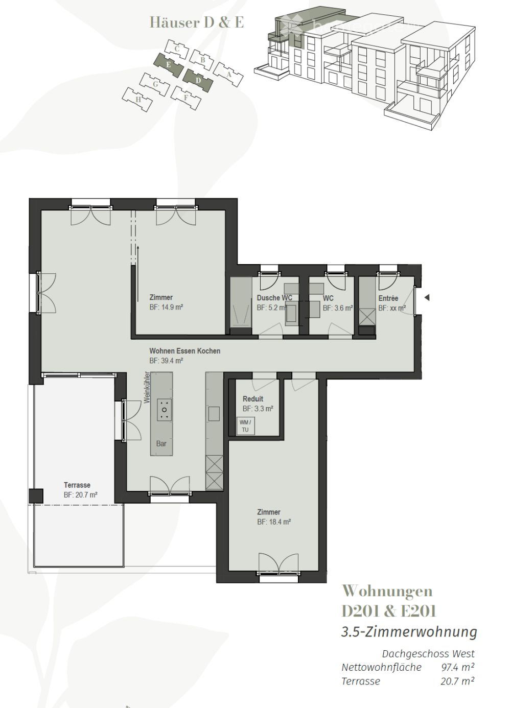 Erstvermietung: 3.5-Zimmer-Dachwohnung mit traumhafter Seesicht in Männedorf - Bild 3