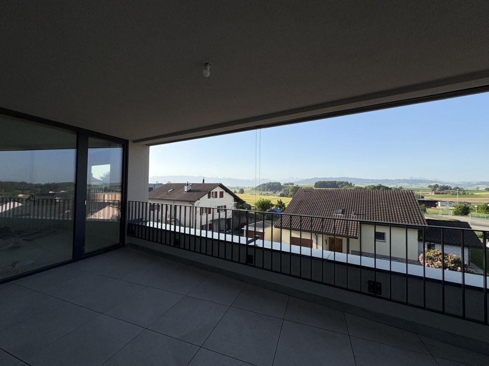 Magnifiques appartements neufs de 4.5 pièces à Lentigny - Balcon