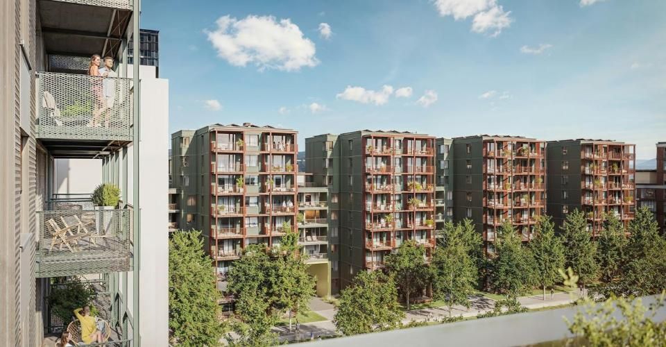 Zentrale Pratteln - Modernes Wohnen im neuen Stadtquartier - Appartement 3.5 pièces - image - 8