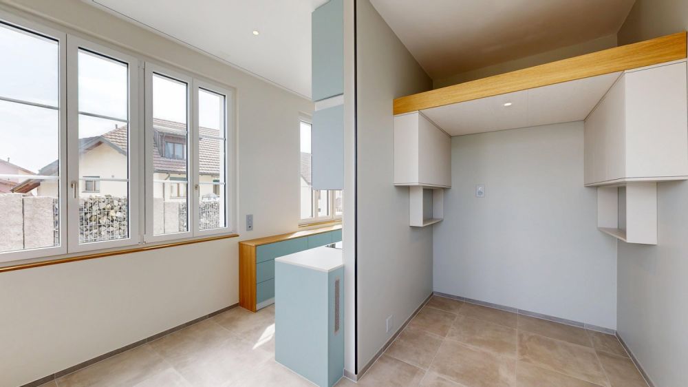 Erstvermietung: Charmantes, frisch renoviertes Tiny House mit privatem Garten in Boswil - Bild 3