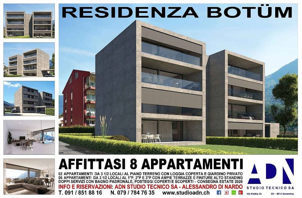 AFFITTASI Nuova Residenza Botüm a Biasca - Bild 1