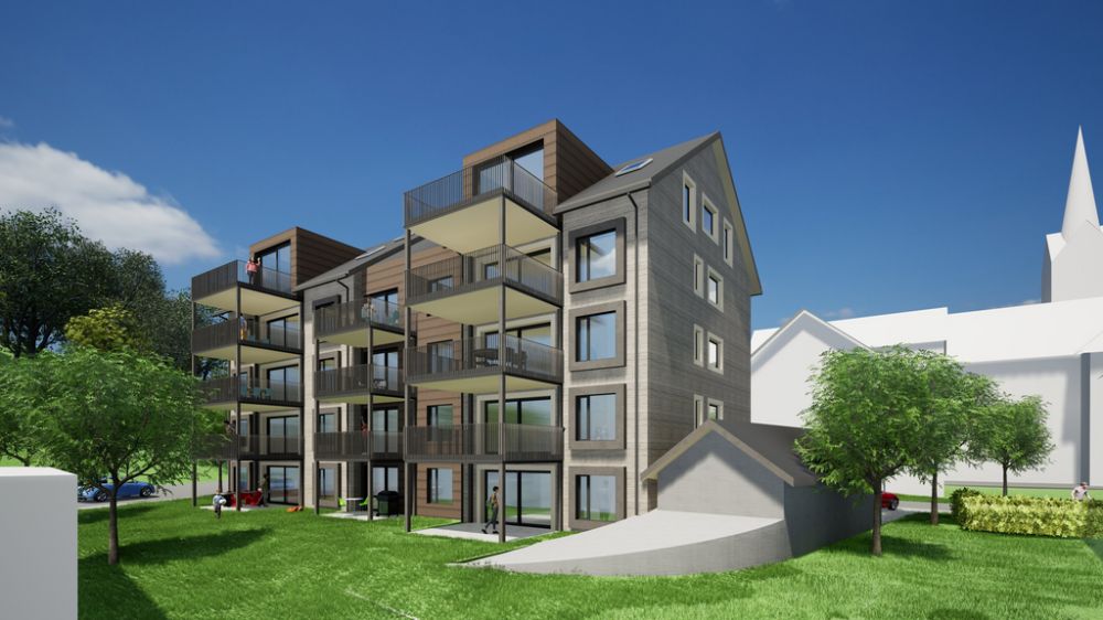 Moderne 3.5 Zimmer Neubauwohnung in Unteriberg, Alpenblick - Bild 2