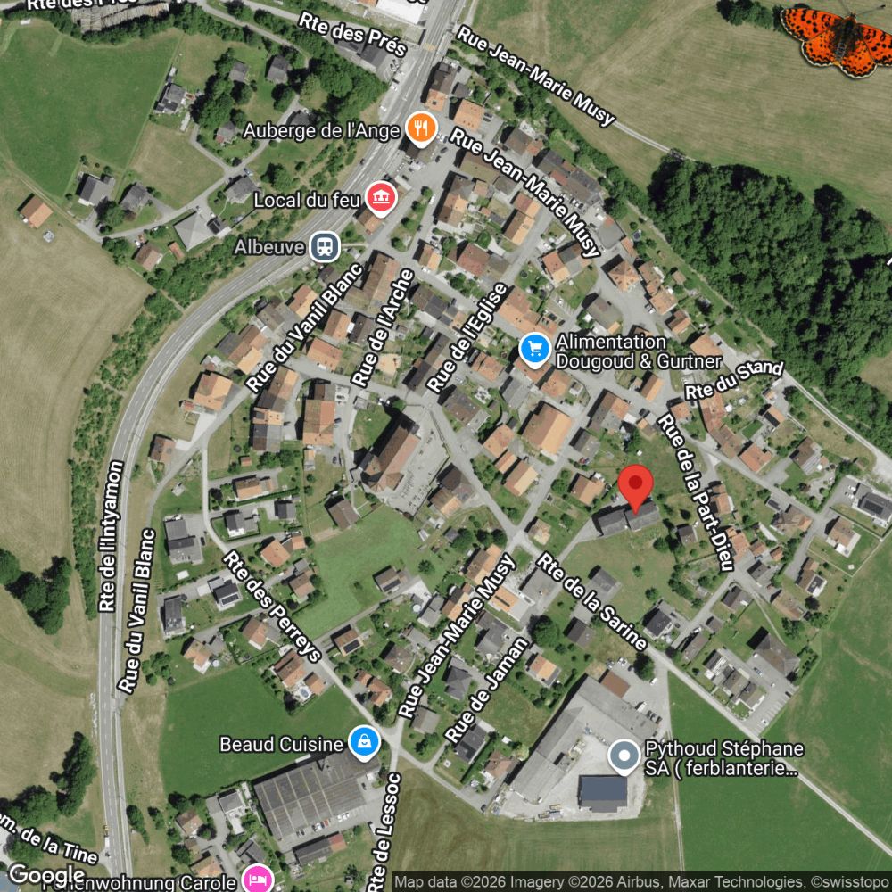 CHARMANTES 3 ½ ZIMMER DUPLEX-WOHNUNG - ALBEUVE - plan