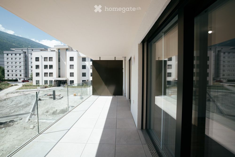 Appartement neuf de standing - 2.5 pièces avec balcon et vue sur les montagnes à Sion - Bild 6