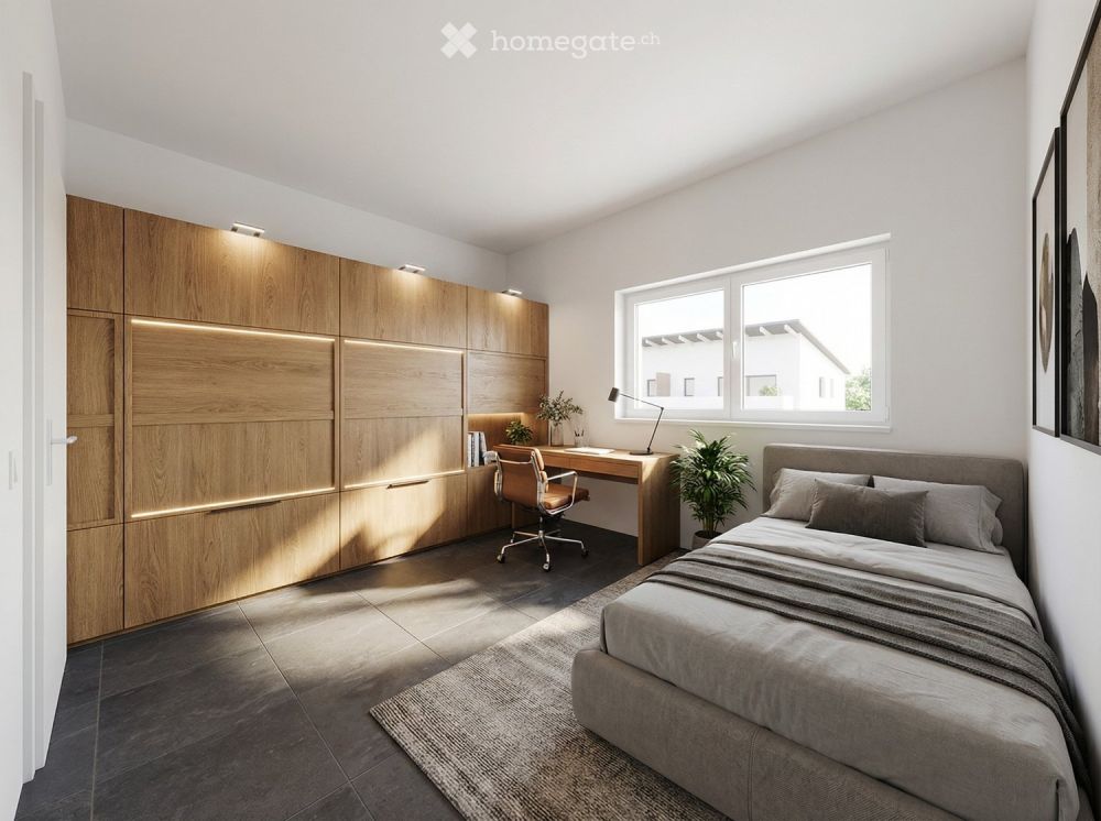 12x Moderne 5.5-Zimmer-Doppelhaushälfte in Schwaderloch - Neubau 2026 - Bild 2