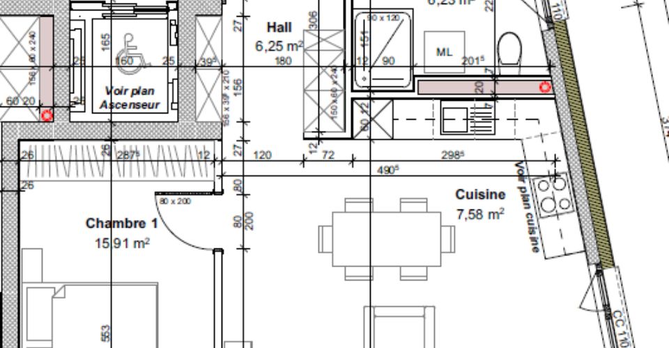 Appartement de 3.5 pièces à louer - Appartement 3.5 pièces - image - 8
