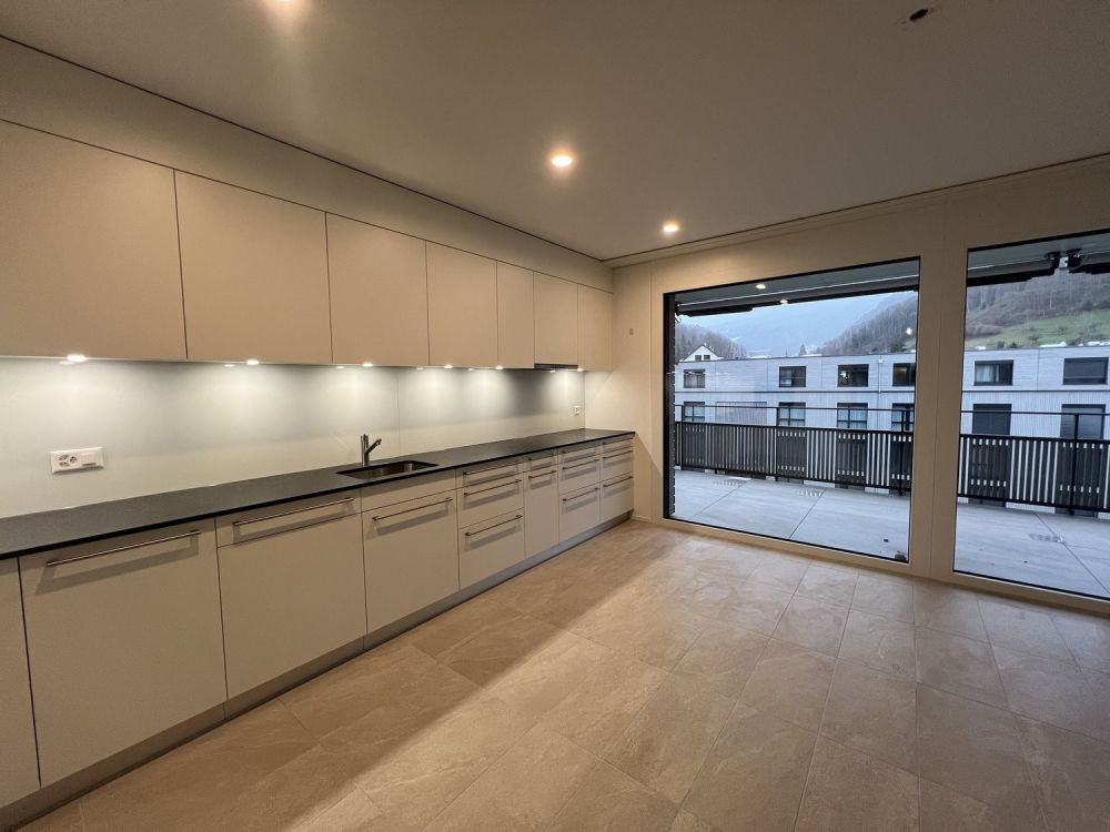 Moderne 4.5-Zimmer-Attikawohnung zu vermieten - 03 Küche