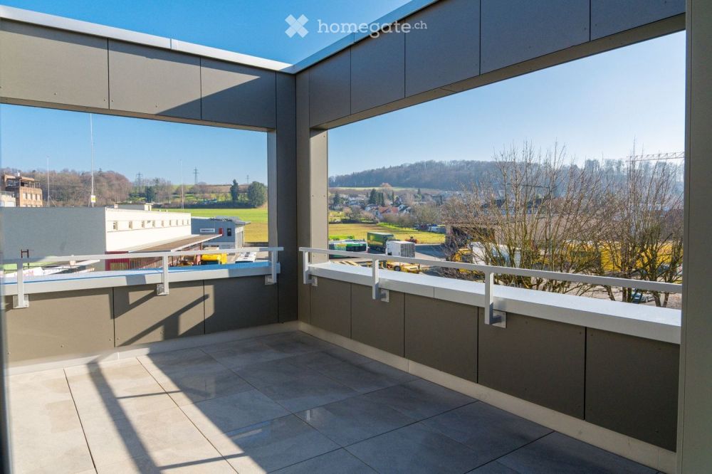 Moderne 4.5-Zimmer-Neubau-Wohnung mit Blick über Hausen - Bild 4