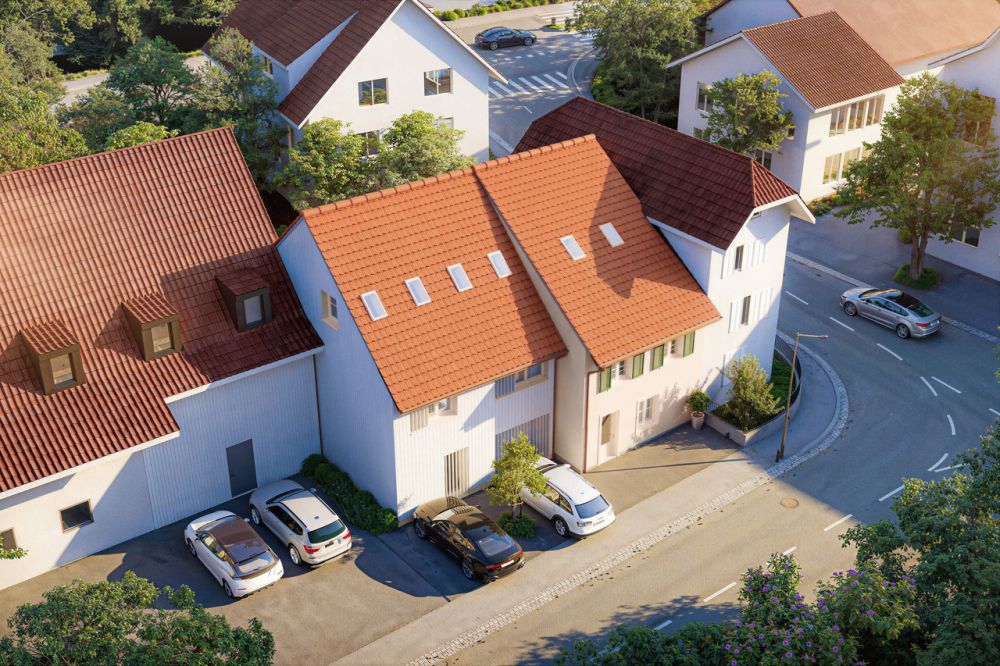 Neu- bzw. Umbau Doppeleinfamilienhaus in Zwingen - Bild 8