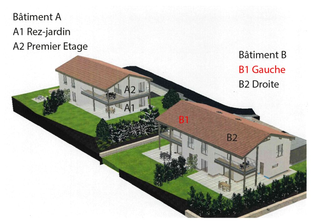 Maison Jumelle superbe vue sur la vallée - Bild 10