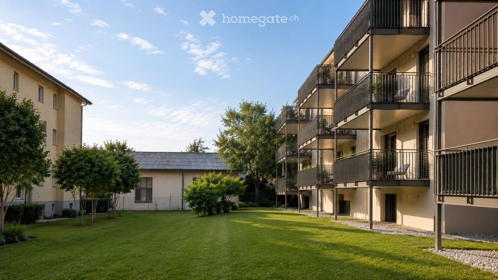 Helle und moderne 4-Zimmer-Wohnung in ruhiger Lage von Aadorf - Bild 13