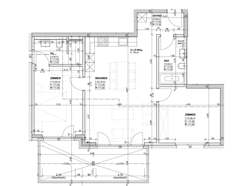 Moderne 3.5-Zimmer-Wohnung mit grosszügigem Balkon in Niederuzwil - Bild 13