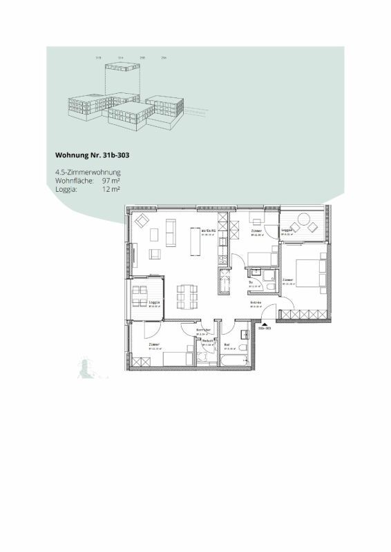 Moderne 4.5 Zimmerwohnung - Bild 6