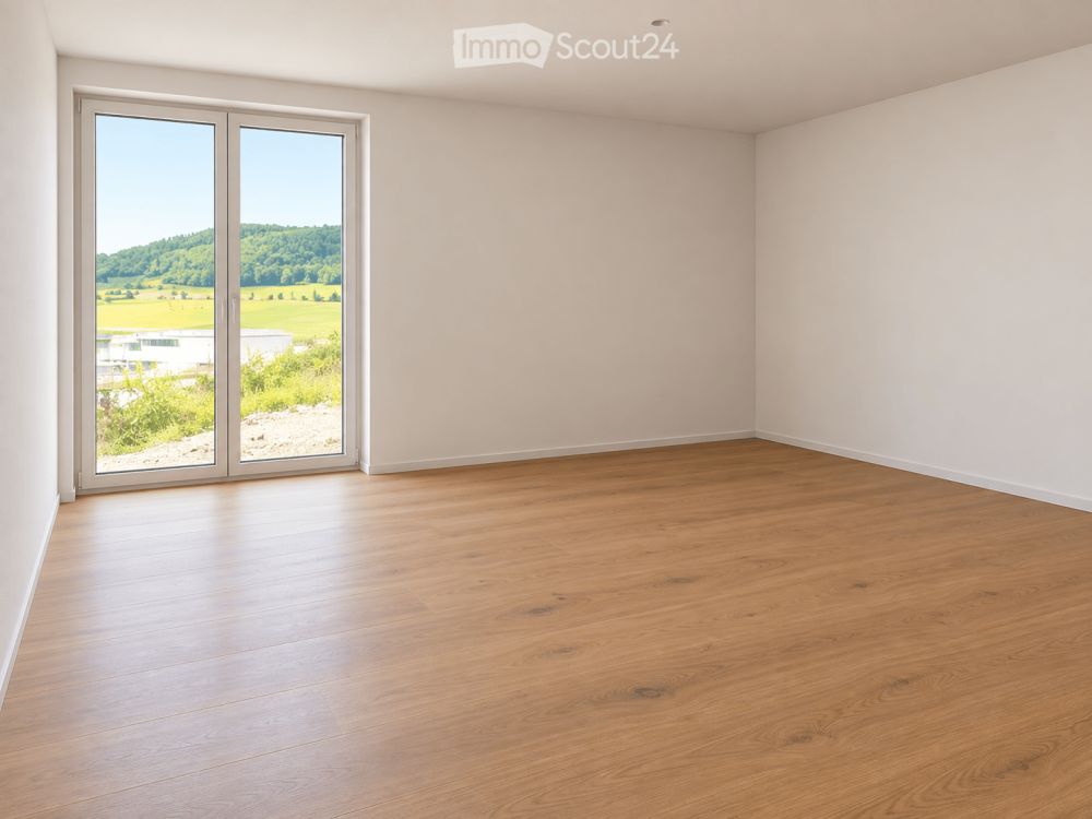 Einliegerwohnung mit weiter Aussicht ins Grüne als Erstbezug in Nunningen - Bild 5