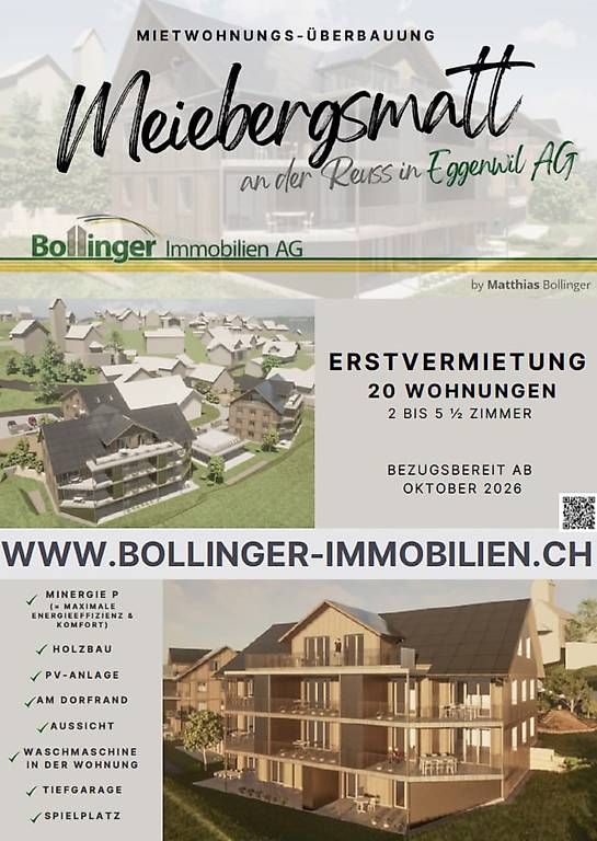 Erstbezug: Moderne Wohnungen (div. Grössen) im Grünen - Bild 1