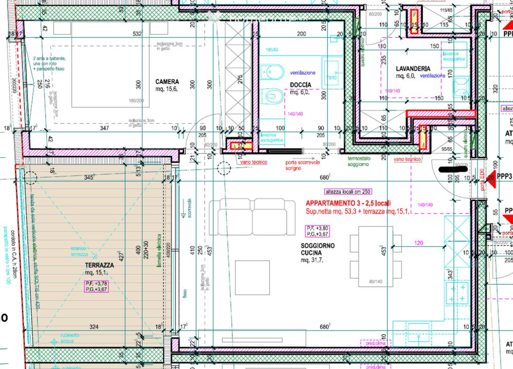 Moderno appartamento 2.5 locali in nuova costruzione a Bellinzona - Bild 2