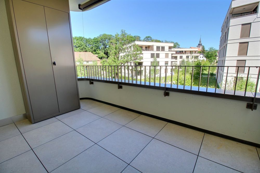 Splendide appartement de 2.5 pièces neuf à Marly ! - Balcon