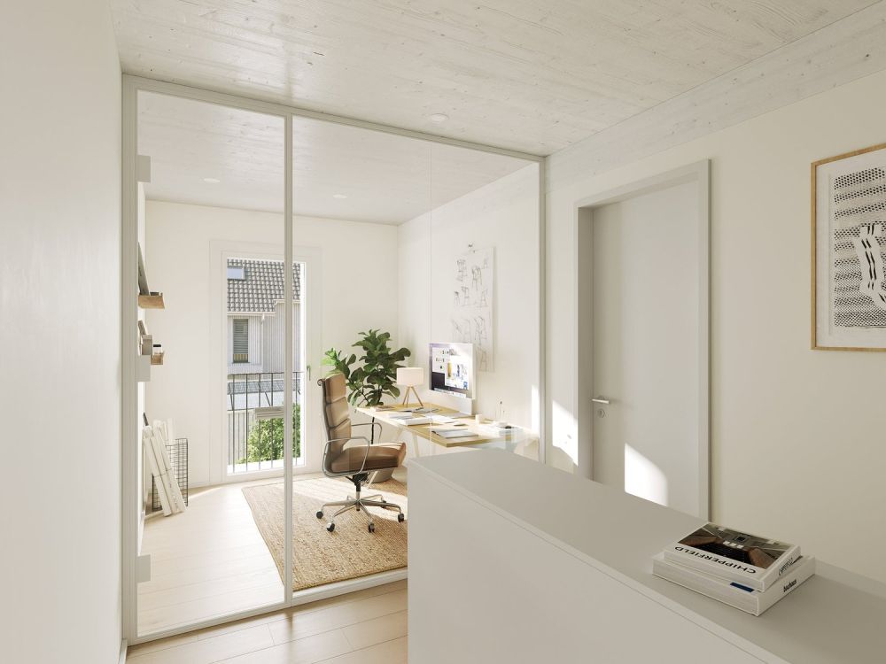 Ein neues Zuhause für Ihre Familie - Richten Sie im Vorplatz im Obergeschoss Ihr Homeoffice ein