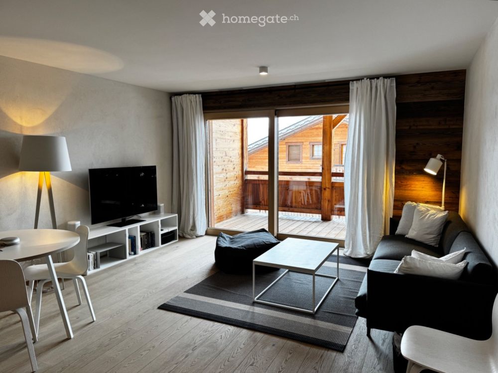 Magnifique 2.5 pièces au centre de Verbier (à lannée) - Bild 1