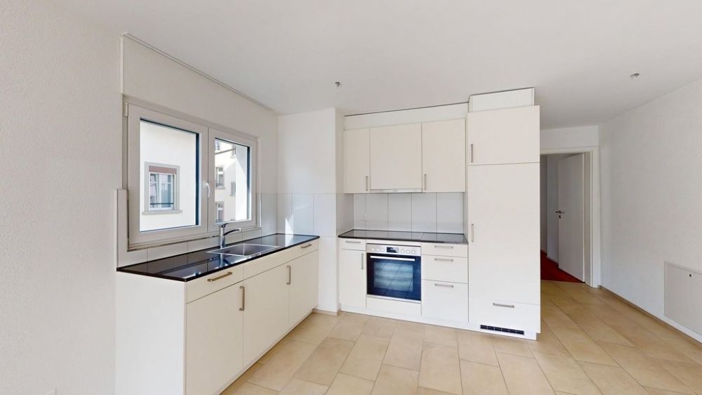 moderne 3.5 Zimmer-Wohnung im Zentrum von Rorschach! - Küche