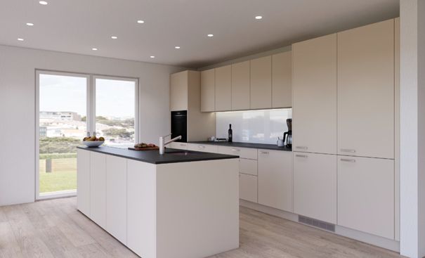 Erstbezug moderne 4.5-Zimmer-Wohnung in Bachs - Visualisierung Küche