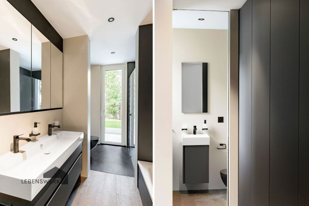 Zuhause am Untersee - für Menschen, die einfach wohnen wollen. Bezirk - Bad und Gäste WC mit Stil - zeitlos schön