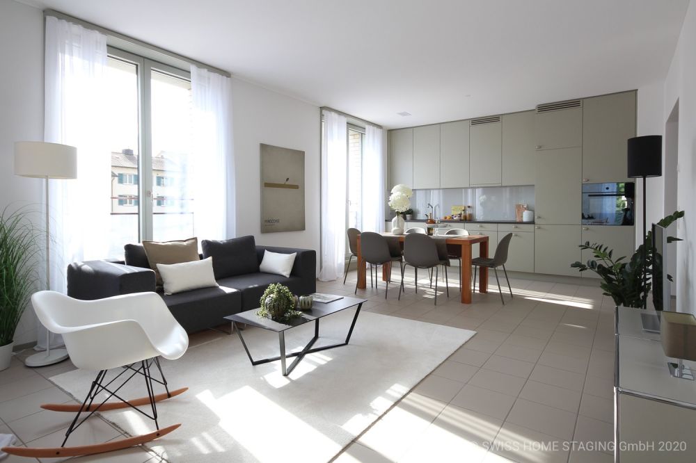 Moderne Studio-Wohnung mit Balkon in Brugg - Bild 2