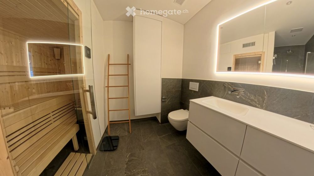 3½ Zimmer mit eigener Sauna und Kühlung — Neubau 2024 - Bild 10