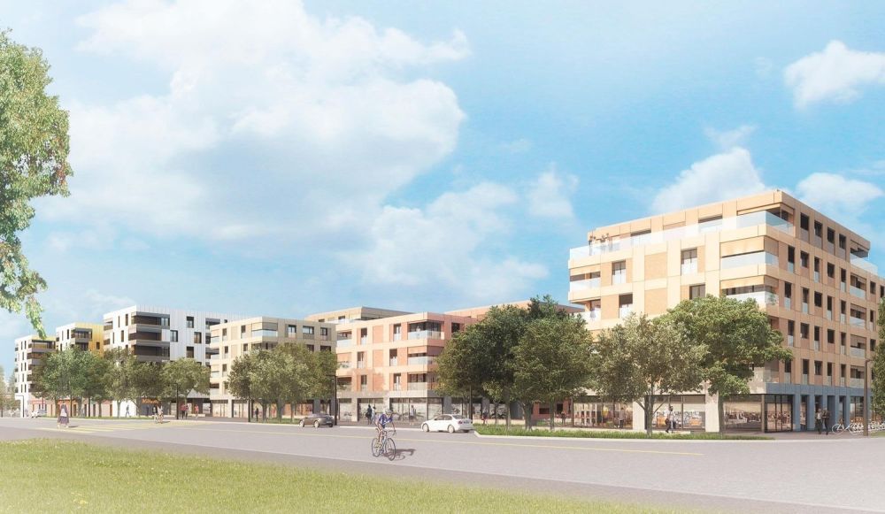 Logement dans récent quartier situé au coeur de la ville d'Orbe - Aussenansicht