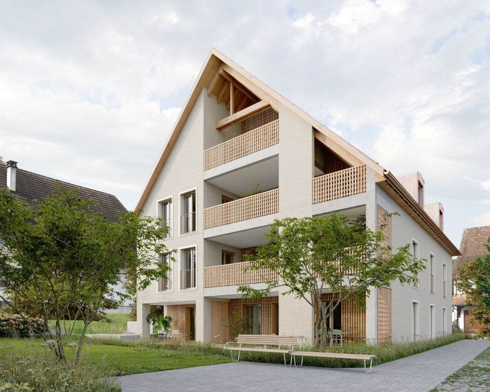 Erstbezug ab April 2027 - Grosszügige 2.5-Zimmer-Dachwohnung in Zweidlen - Bild 1