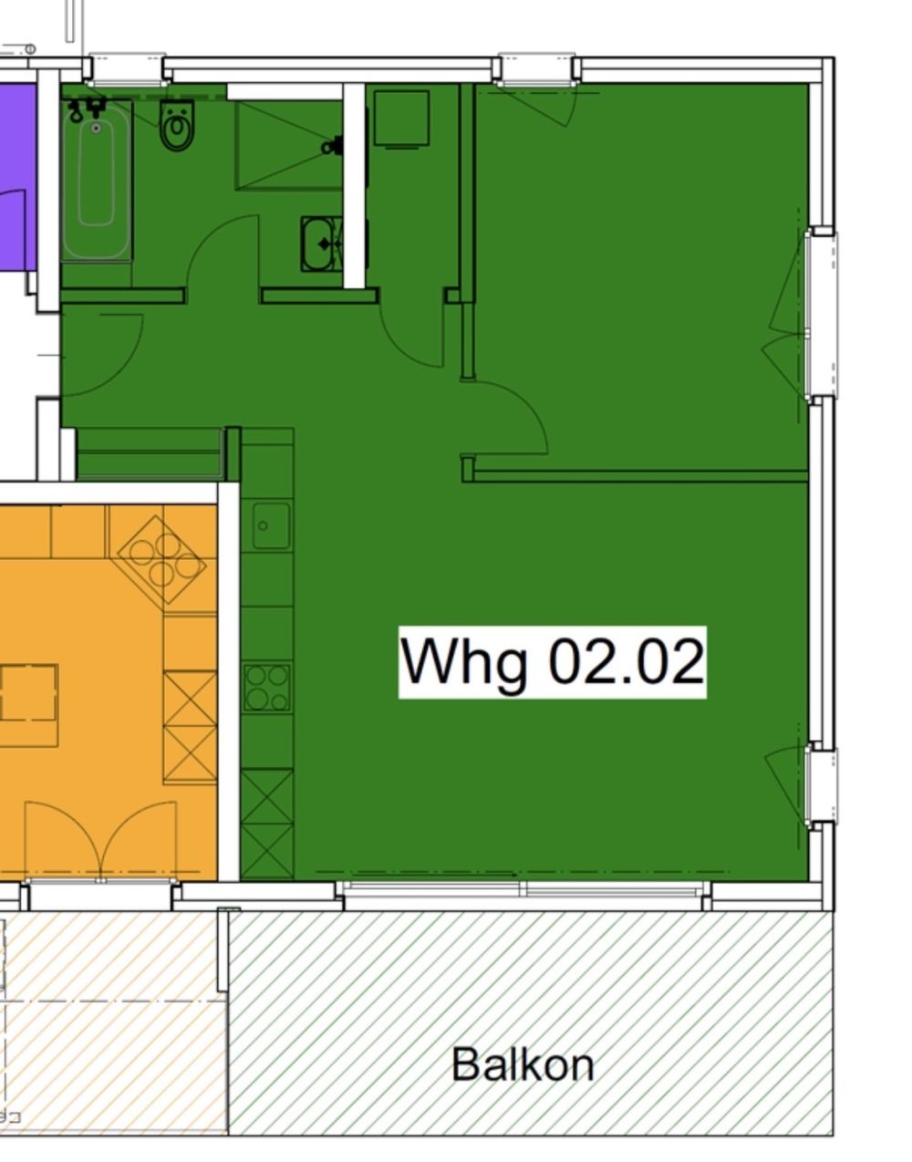 Moderne 2.5-Zimmer-Neubauwohnung mit grossem Balkon & Tiefgaragenparkplatz in Bülach - Bild 11