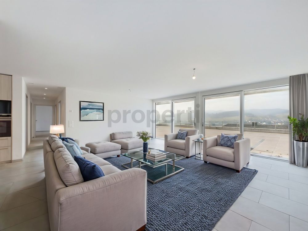 Exklusive Terrassenwohnung mit Panoramablick in Füllinsdorf - Image 7