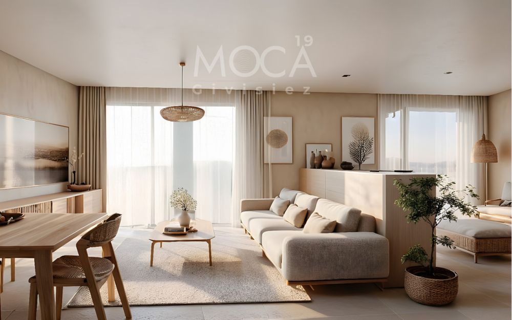 Un 2 pièces ensoleillé et moderne, au calme - Bild 4