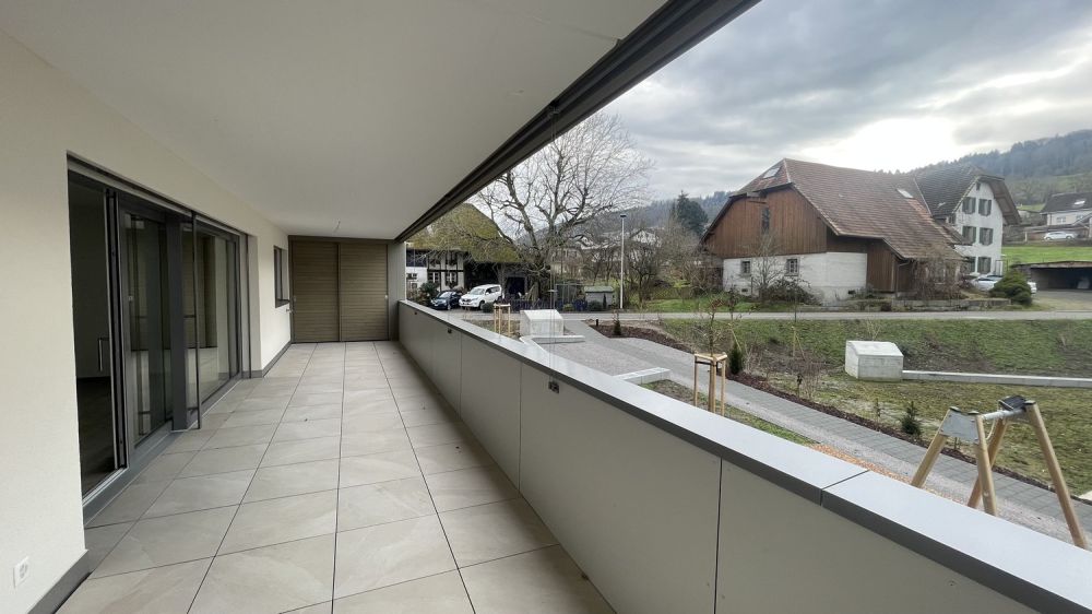 Hombergblick  oder die mit den gigantischen Aussenflächen - Balkon