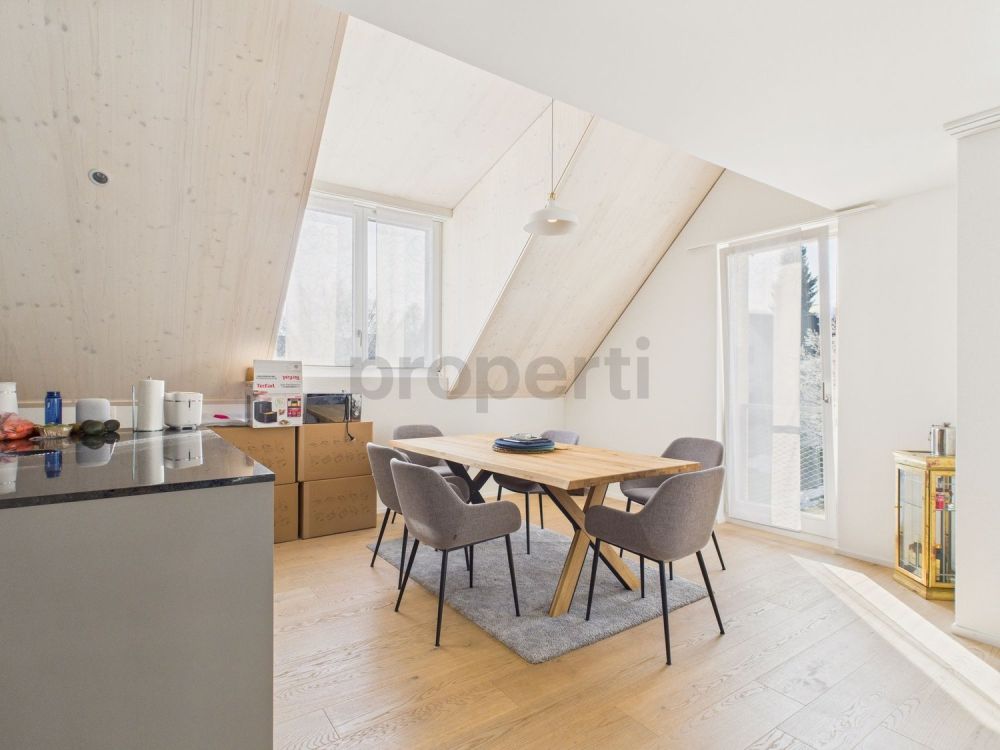 Moderne 5.5-Zimmer Maisonette-Wohnung mit Balkon in Muri - Image 3