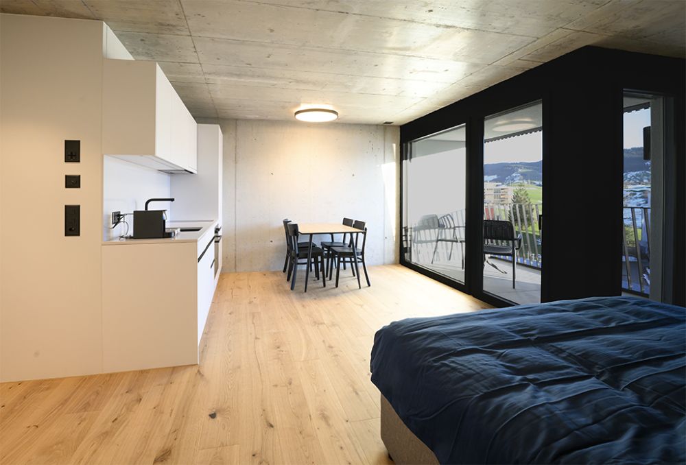 Moderne, möblierte 1.5 Zimmerwohnung - Bild 1