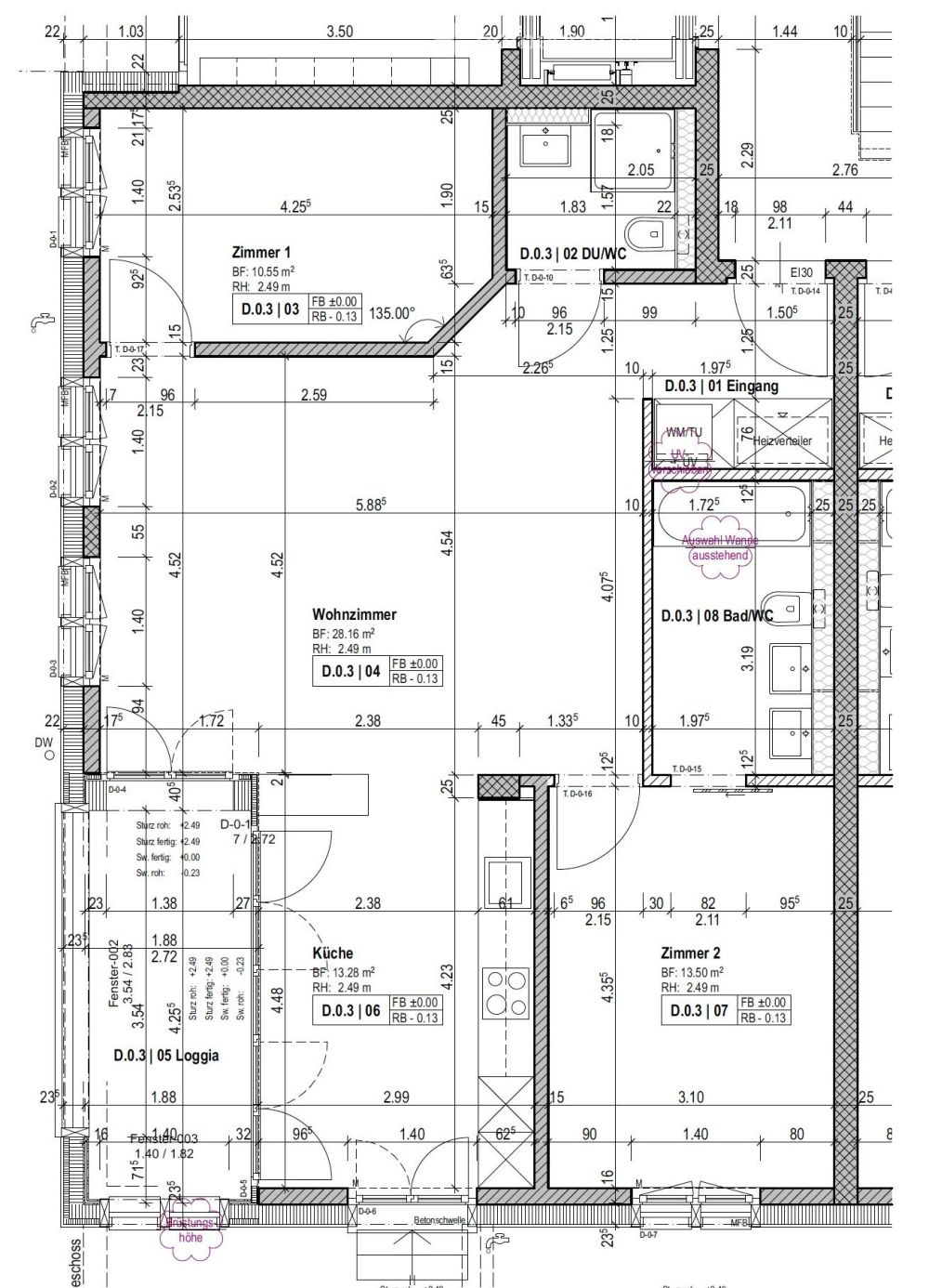 Top moderne Gartenwohnung mit Sitzplatz, Loggia und 20m2 Hobbyraum - Bild 13
