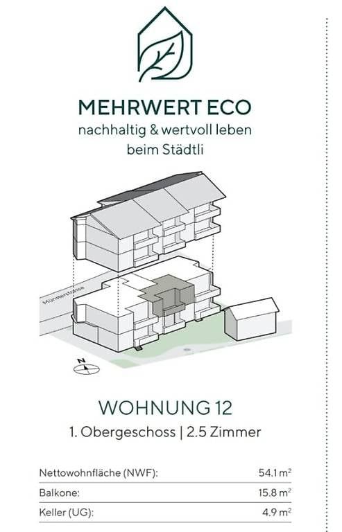 2.5 Zimmer + separates Büro - Bild 3
