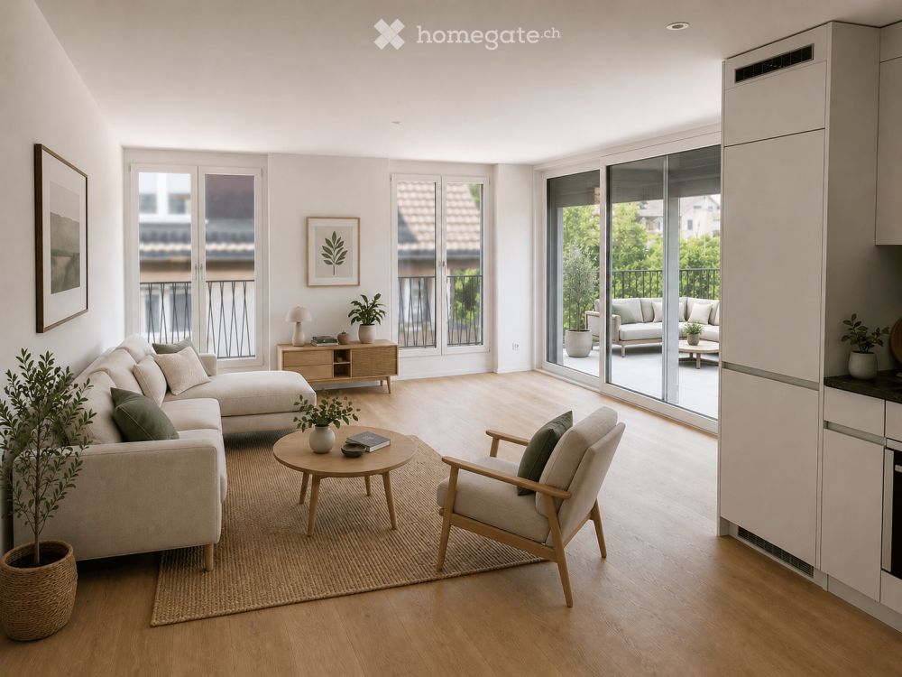 Neubau/Erstvermietung, Traumhafte Attikawohnung mit Seepanorama am Zürichsee - Bild 3