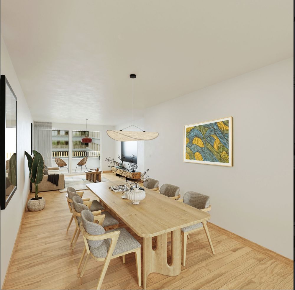 Logement à loyer libre – Appartement de 3 pièces au 5ème étage aux Acacias - Bild 1