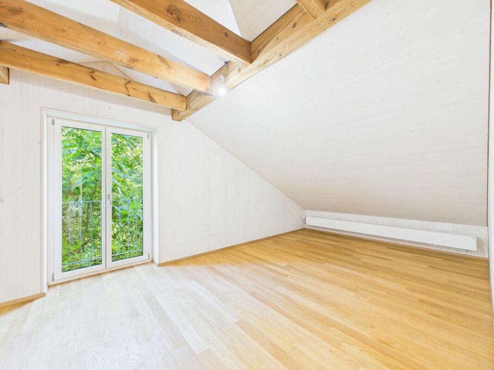 Sehr grosszügige, lichtdurchflutete, frisch renovierte Dachwohnung - Bild 11