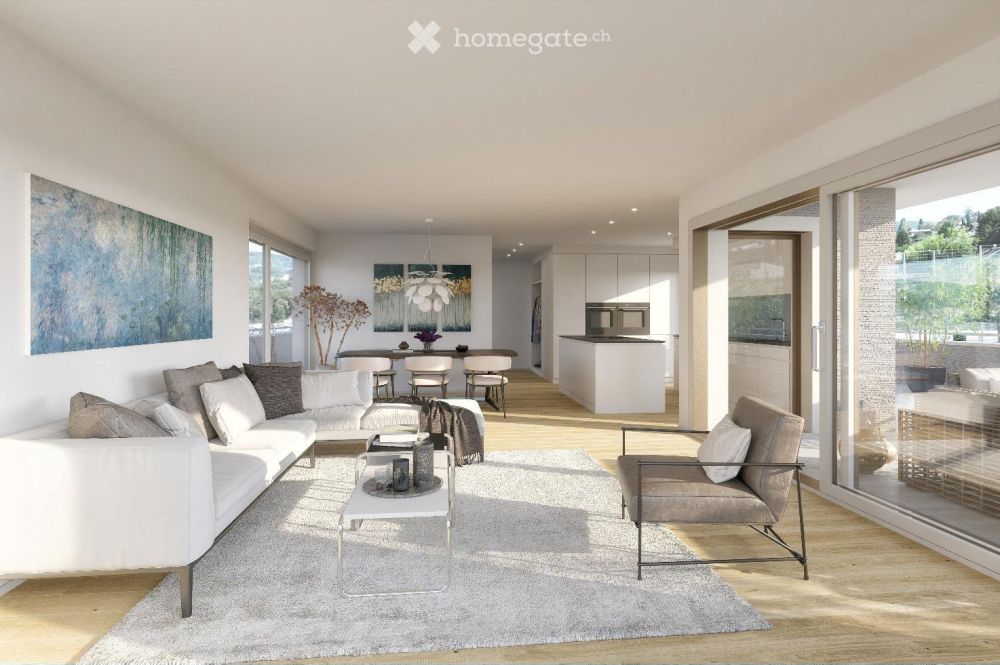 Neu erstellte 4.5 Zimmer, Maisonette-Attikawohnung (128 m2) mit riesiger Panoramaterrasse - Bild 3