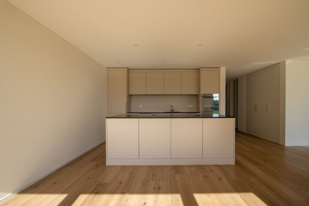 moderne 3.5-Zimmerwohnung in unmittelbarer Seenähe - Küche, Essen