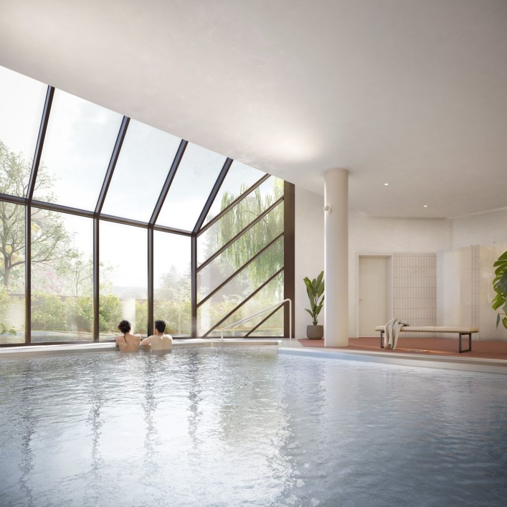 Mit Concierge, Fitness und Pool - Neu im Herzen von Stein am Rhein - Schwimmbad