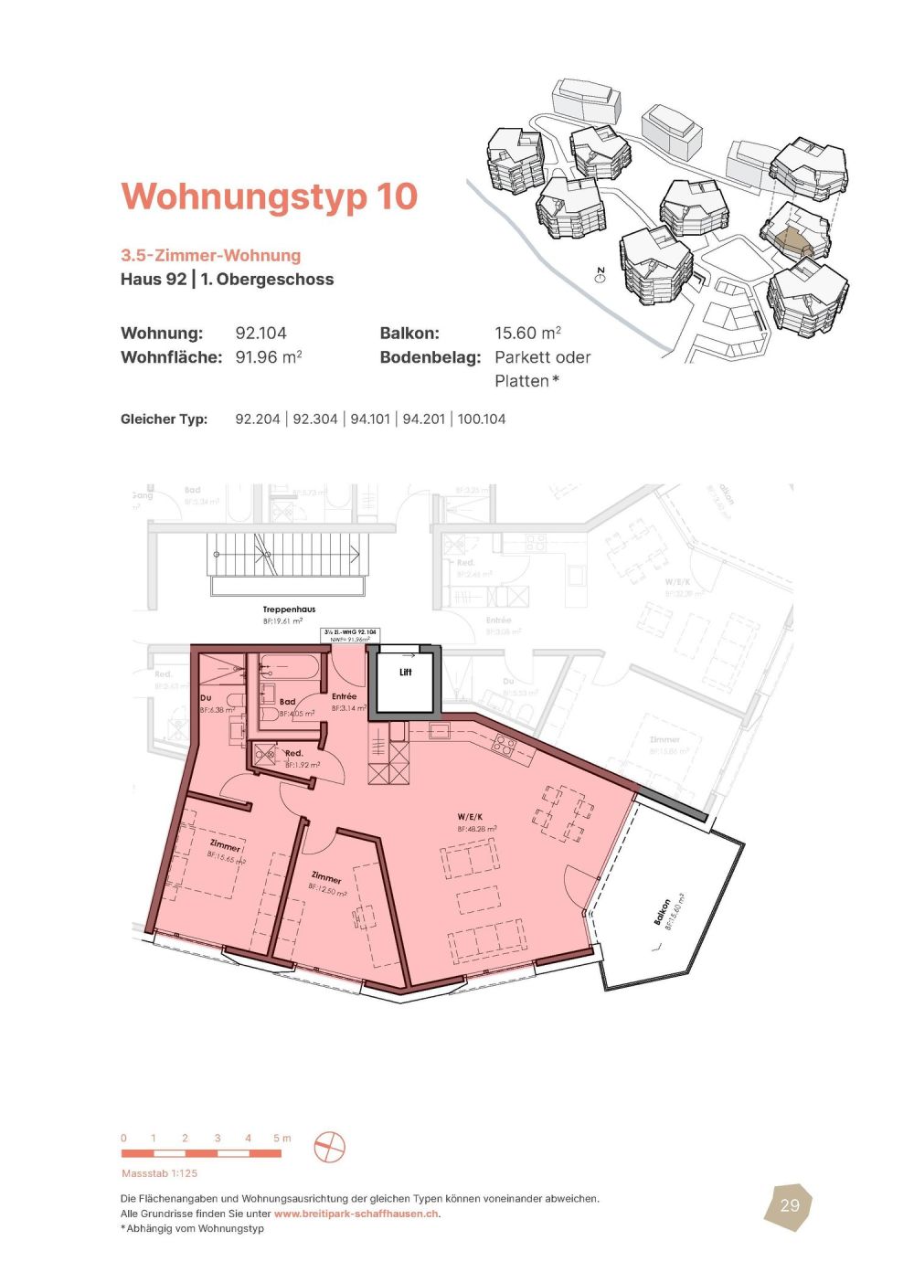 3.5 Zimmerwohnung in Schaffhausen - Bild 9