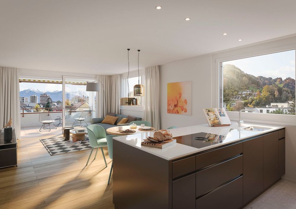NEUBAU - Moderne 2½-Zimmer-Wohnungen mit Balkon in Heerbrugg - Bild 7