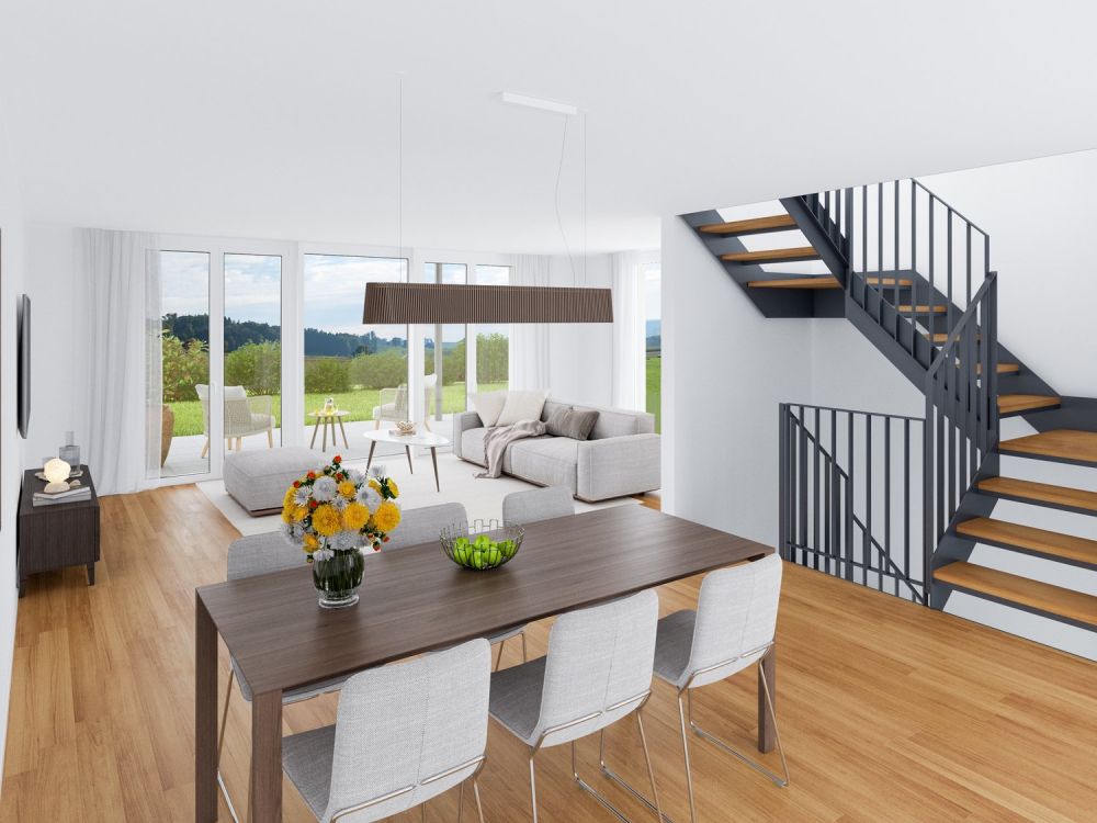 hameaudecormagens.ch - Maison mitoyenne moderne de 6,5 pièces à louer - Bild 3