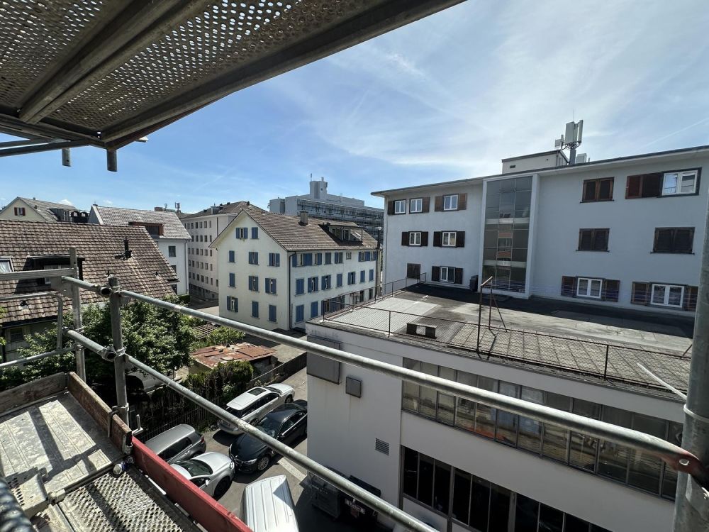 Wohnen mit Industrie-Chic in der ehemaligen Bschüssig - Aussicht