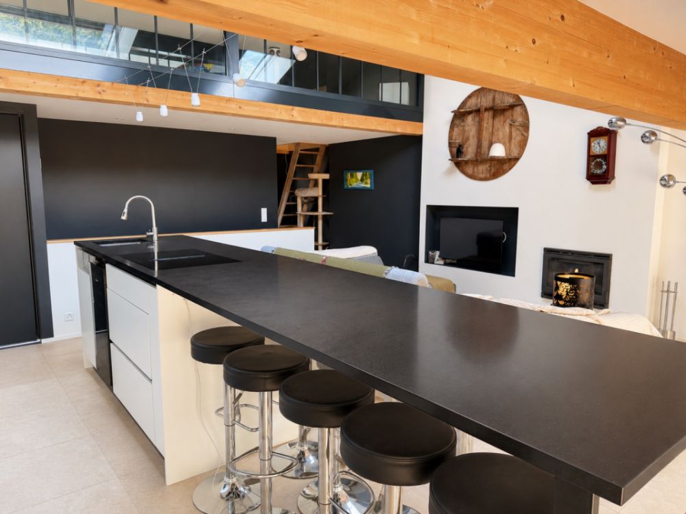 Magnifique appartement d'architecte de 138 m² avec jardin et terrasse - Attalens - Bild 1